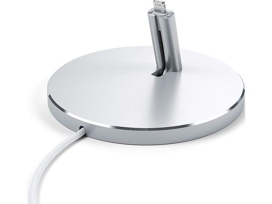 SATECHI Aluminum lightning charging stand ST-AIPDS - Ladeständer (Silber)