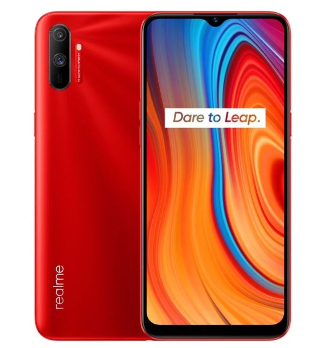 realme C3, Rojo, 64 GB, 3 GB, 6.5", Mediatek Helio G70, 5000 mAh, Android
