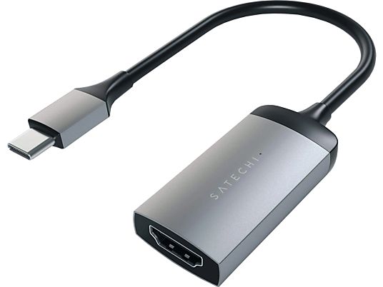 SATECHI ST-TC4KHAM - Adaptateur USB-C vers HDMI 4K (Gris/Noir)