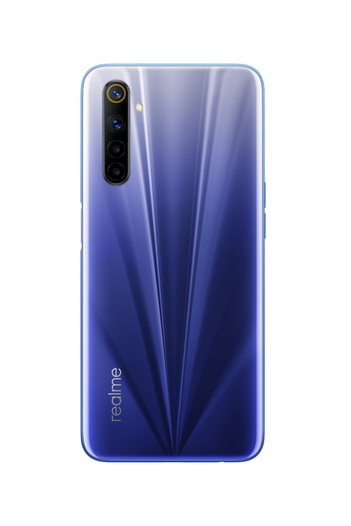 Móvil - realme 6, Azul, 64 GB, 4 GB, 6.5 " Full HD, G90T, 4300 mAh, Android