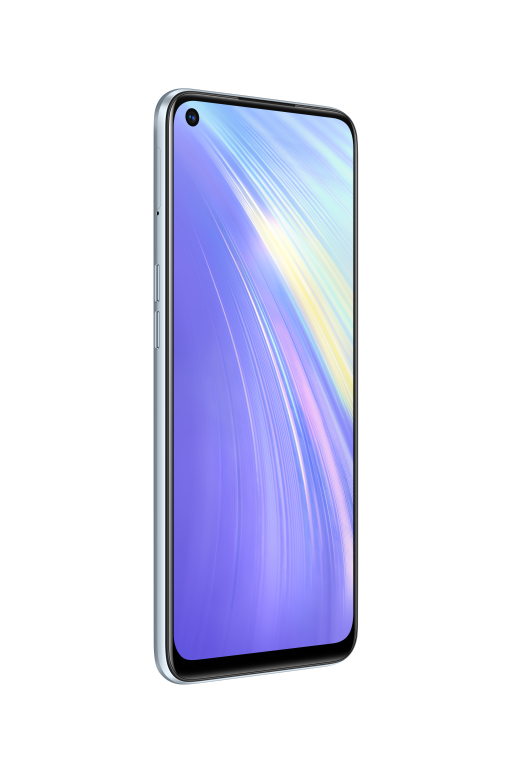 Móvil - realme 6, Blanco, 128 GB, 8 GB, 6.5 " Full HD, G90T, 4300 mAh, Android