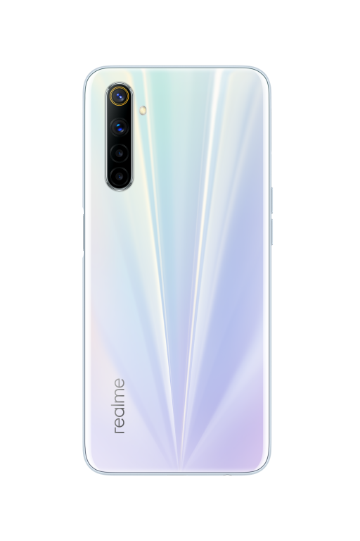 Móvil - realme 6, Blanco, 128 GB, 8 GB, 6.5 " Full HD, G90T, 4300 mAh, Android