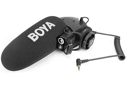 BOYA Microphone canon à condensateur supercardioïde 3.5 mm (BY-BM3030)