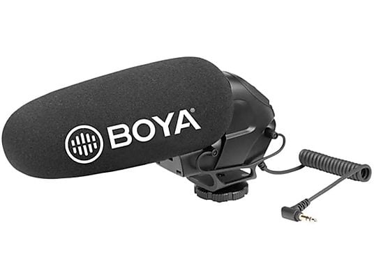 BOYA Shotgun Microfoon 3.5 mm supercardioïde condensator (BY-BM3031)