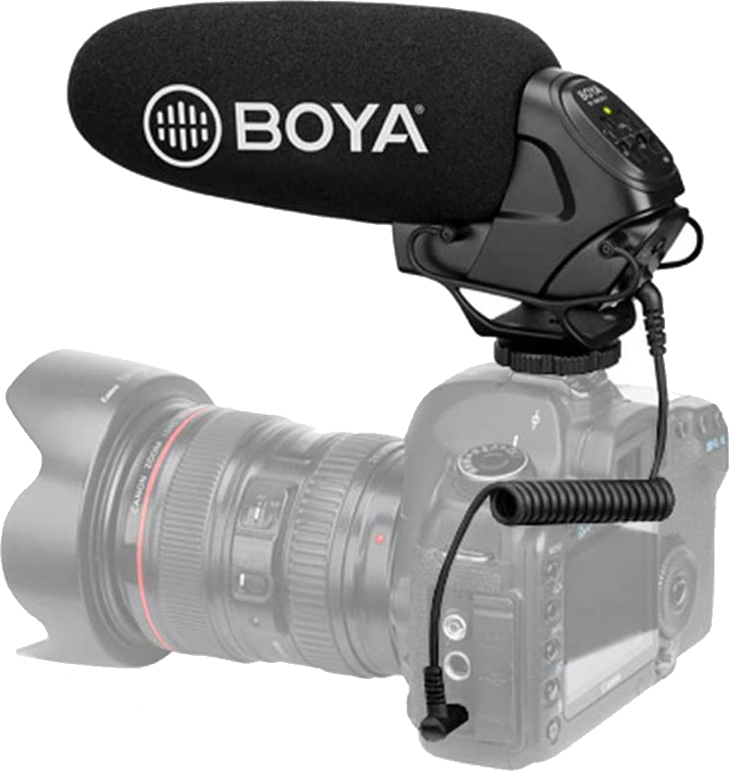 BOYA Microphone canon à condensateur supercardioïde 3.5 mm (BY-BM3031)