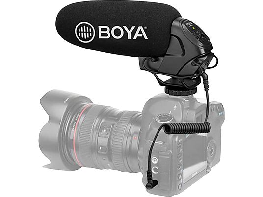 BOYA Microphone canon à condensateur supercardioïde 3.5 mm (BY-BM3031)