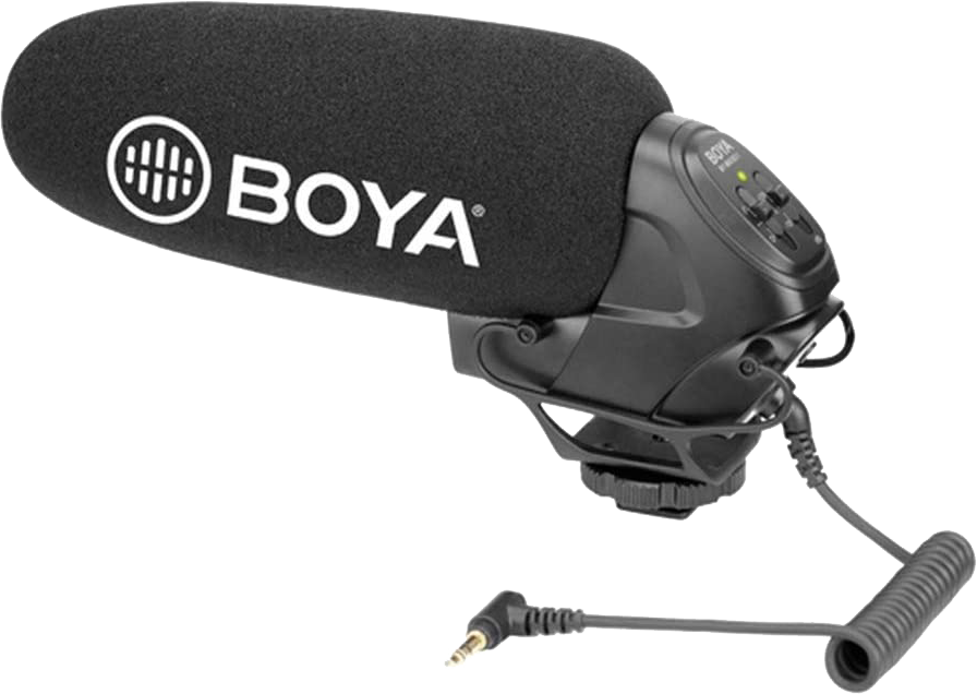 BOYA Microphone canon à condensateur supercardioïde 3.5 mm (BY-BM3031)