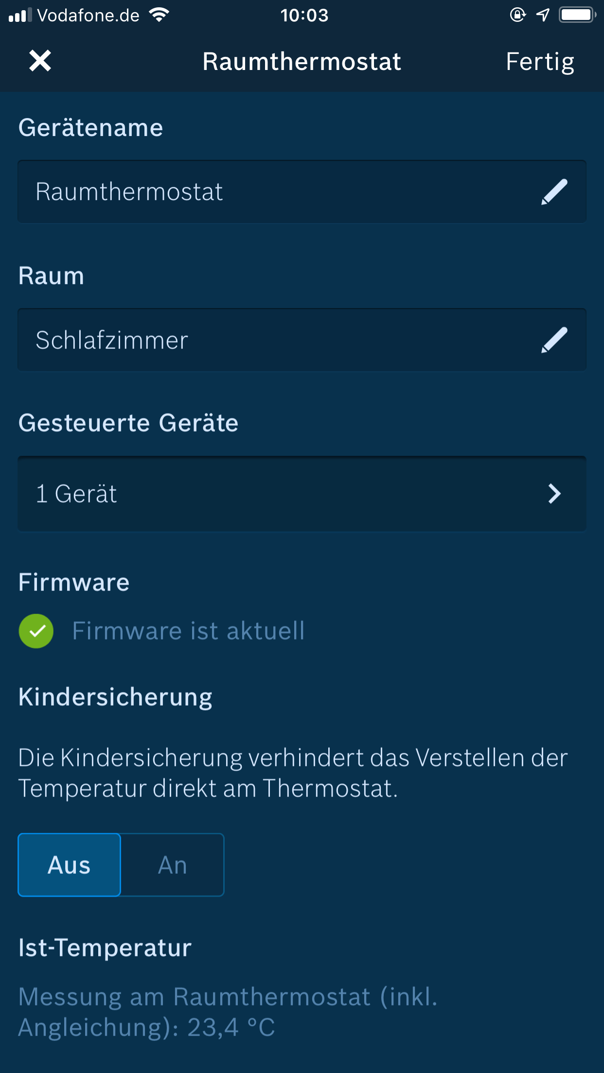 BOSCH Smart Home Raumthermostat, Weiß