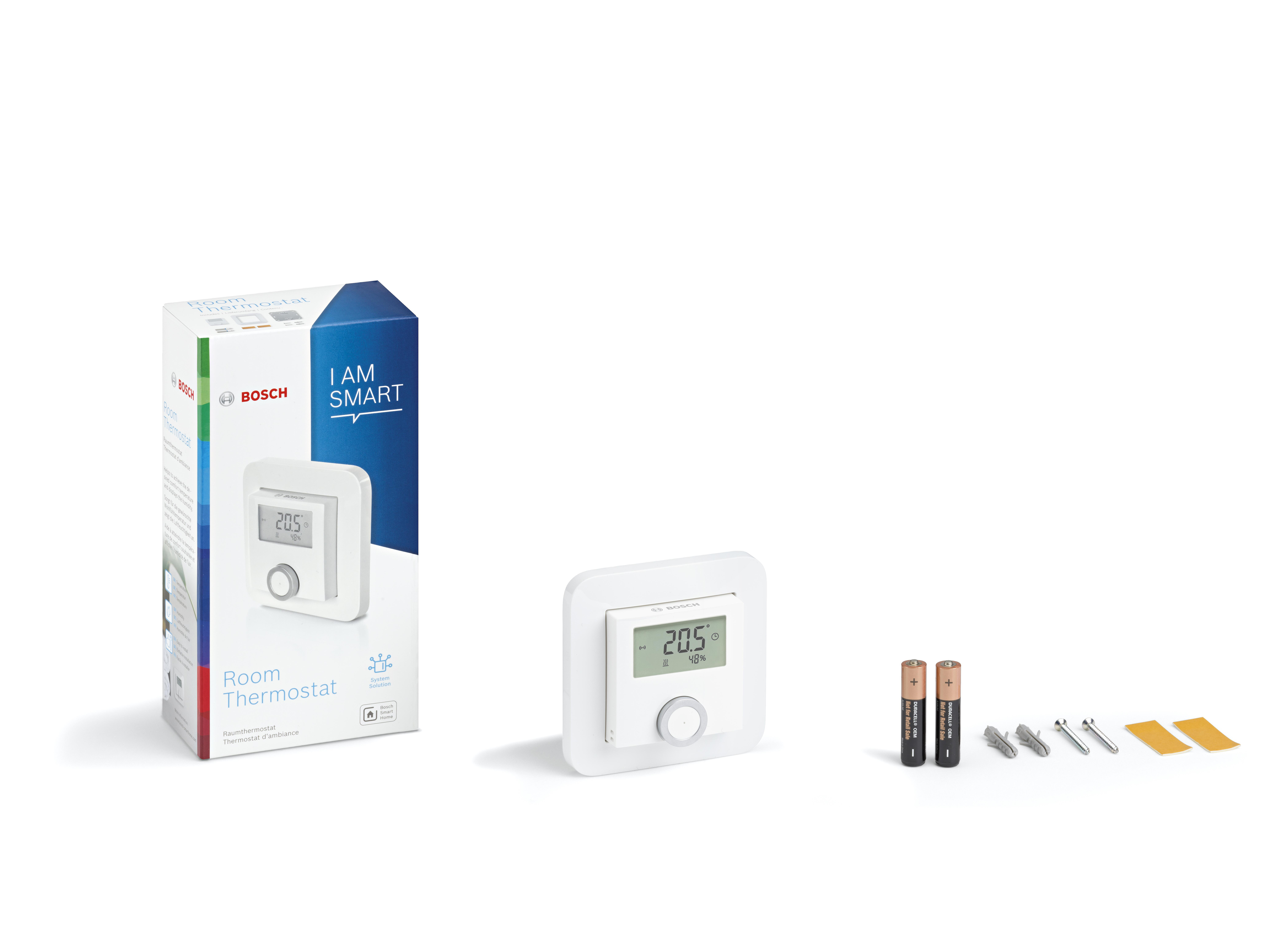 BOSCH Smart Home Raumthermostat, Weiß