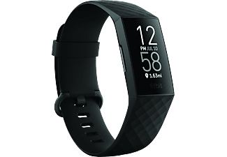 FITBIT Charge 4 GPS-Fitness-Tracker (Schwarz)