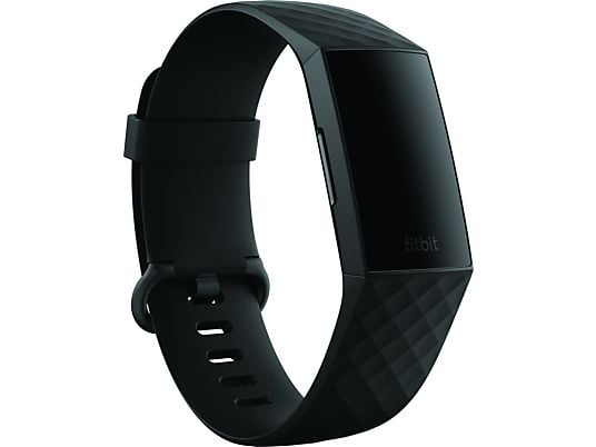 FITBIT Charge 4 - Bracelet d'activité GPS (Noir)