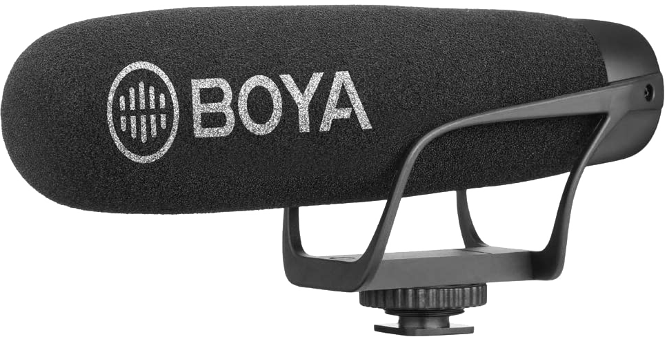 BOYA Shotgun Microfoon jack 3.5 mm supercardioïde (BY-BM2021)