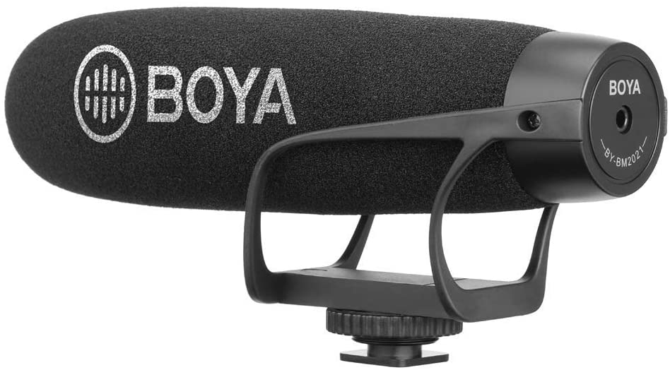 BOYA Shotgun Microfoon jack 3.5 mm supercardioïde (BY-BM2021)