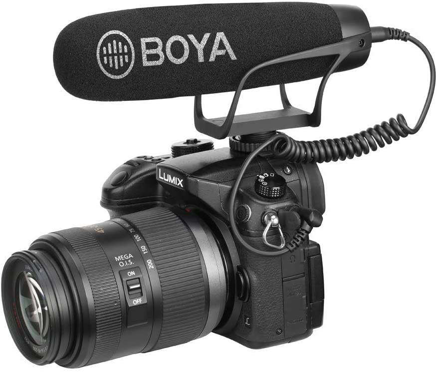 BOYA Shotgun Microfoon jack 3.5 mm supercardioïde (BY-BM2021)