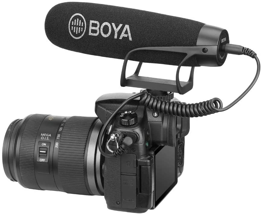 BOYA Shotgun Microfoon jack 3.5 mm supercardioïde (BY-BM2021)