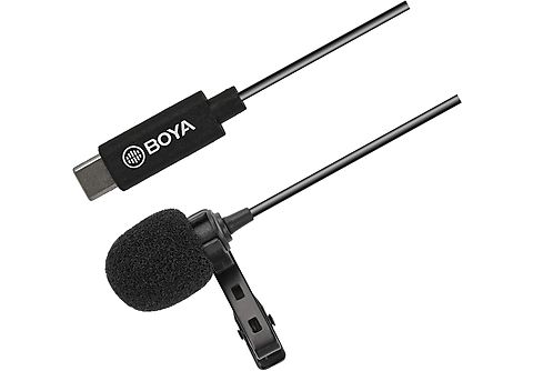 BOYA Lavalier Mikrofon M2, kompatibel mit Android