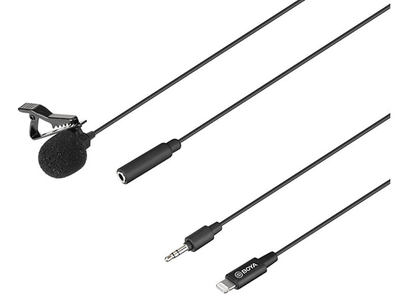Boya Lavalier Mikrofon M2, kompatibel mit iOS; Omnidirektionales Aufsteckmikrofon — Foto 2 von 4