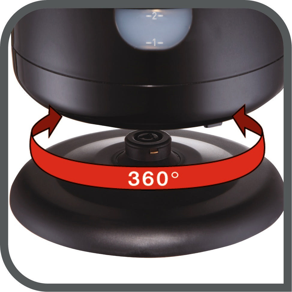 TEFAL KO 2998 Express Wasserkocher, Schwarz