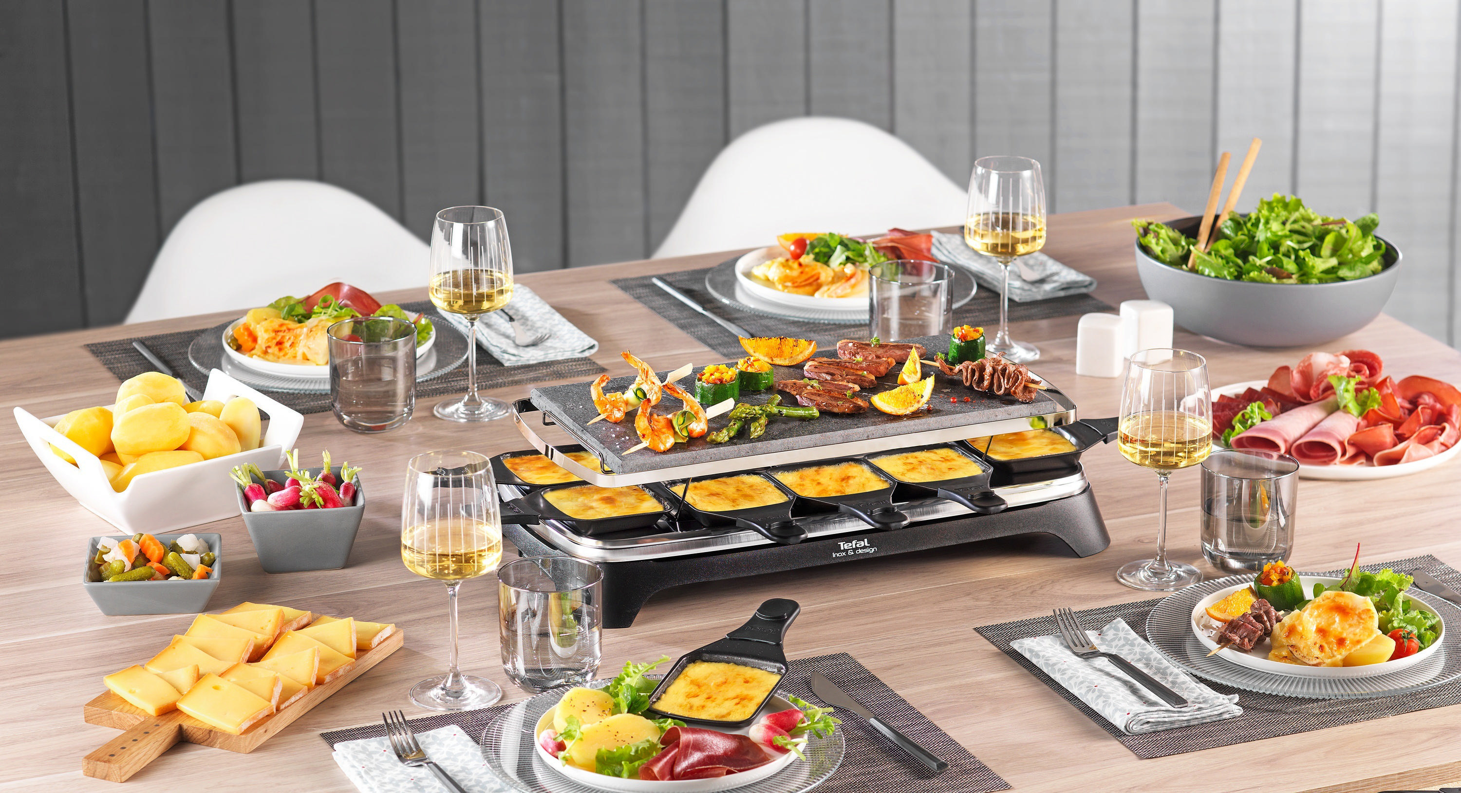 TEFAL PR 4578 Pierrade Raclette