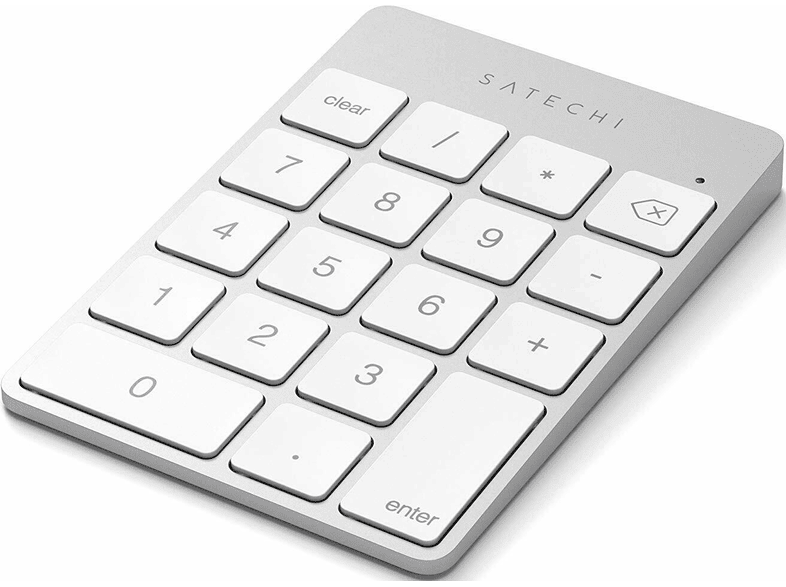 Satechi Slim Wireless Keypad Argent - Pavé numérique Bluetooth