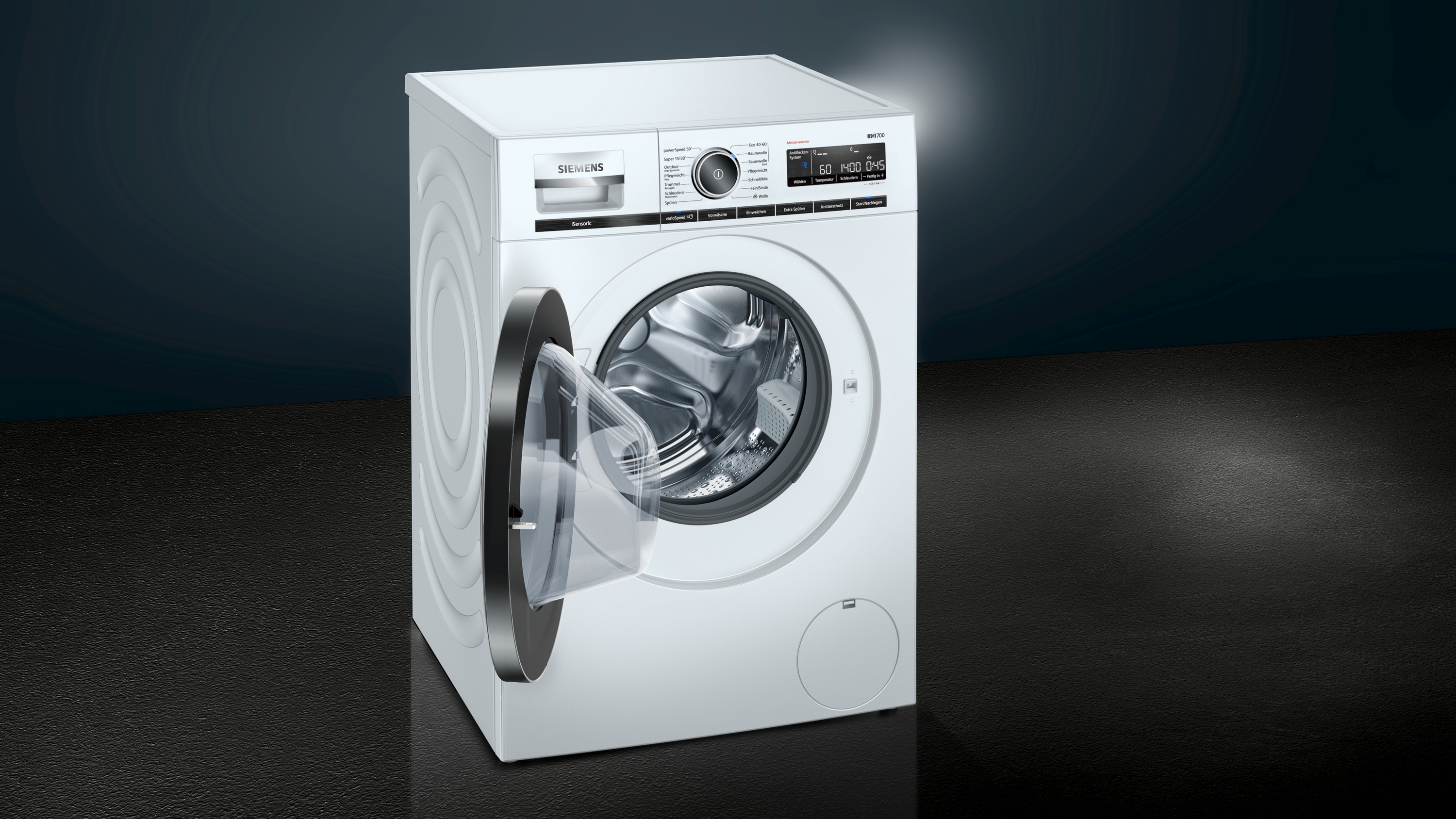 SIEMENS WM14VMFCB9 IQ700 Waschmaschine (9 kg, 1400 U/Min., B)