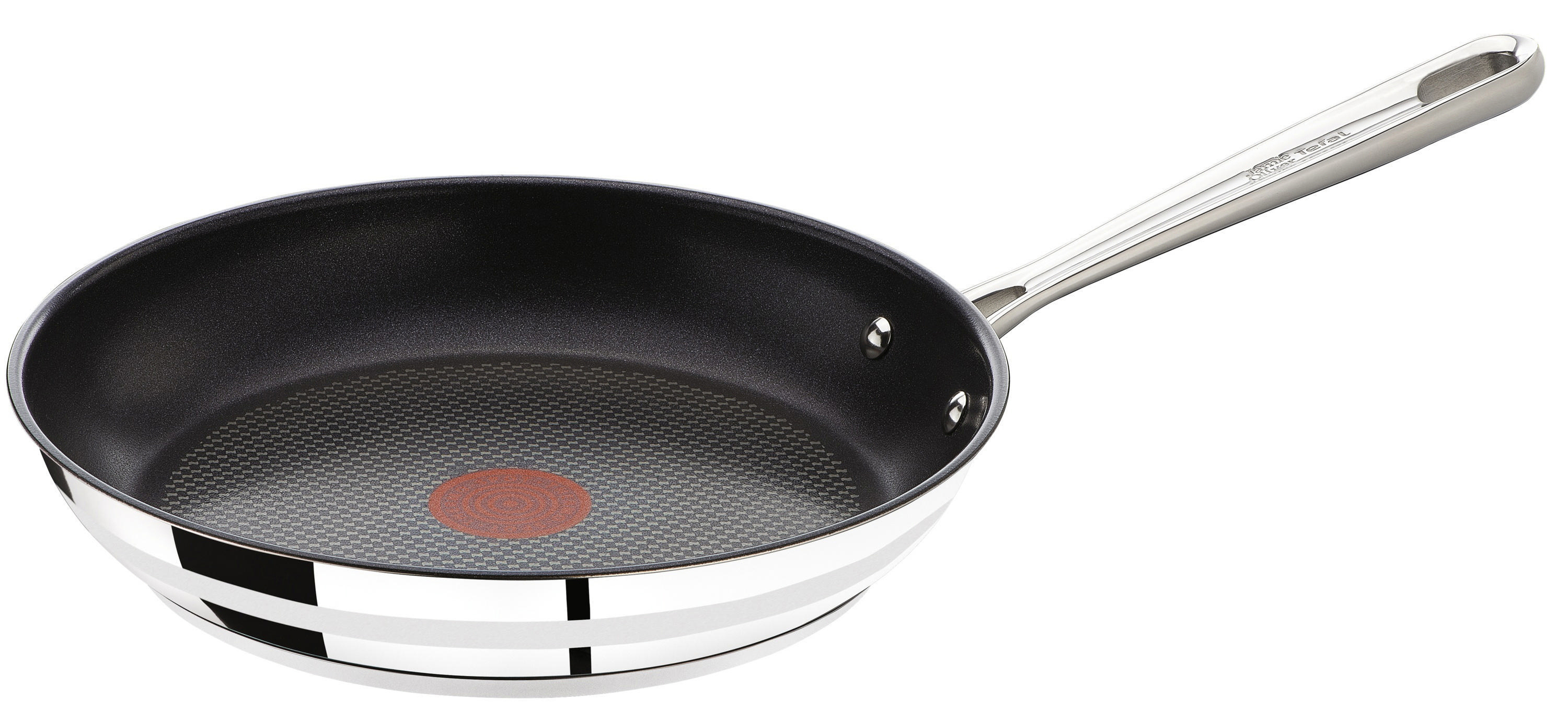 TEFAL E85604 Jamie Oliver Bratpfanne (Edelstahl, Beschichtung: PTFE, 240 mm)