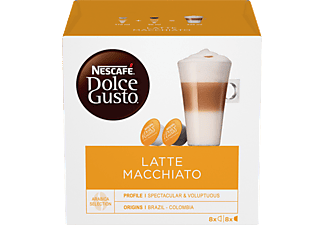 DOLCE GUSTO Latte Macchiato, 16 Kapseln/8 Getränke Kaffeekapseln (NESCAFÉ® Dolce Gusto®)