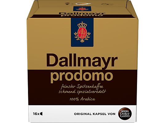 DOLCE GUSTO Kaffeekapsel Dallmayr Prodomo (16 Stk., Kompatibles System: Nescafé Dolce Gusto)