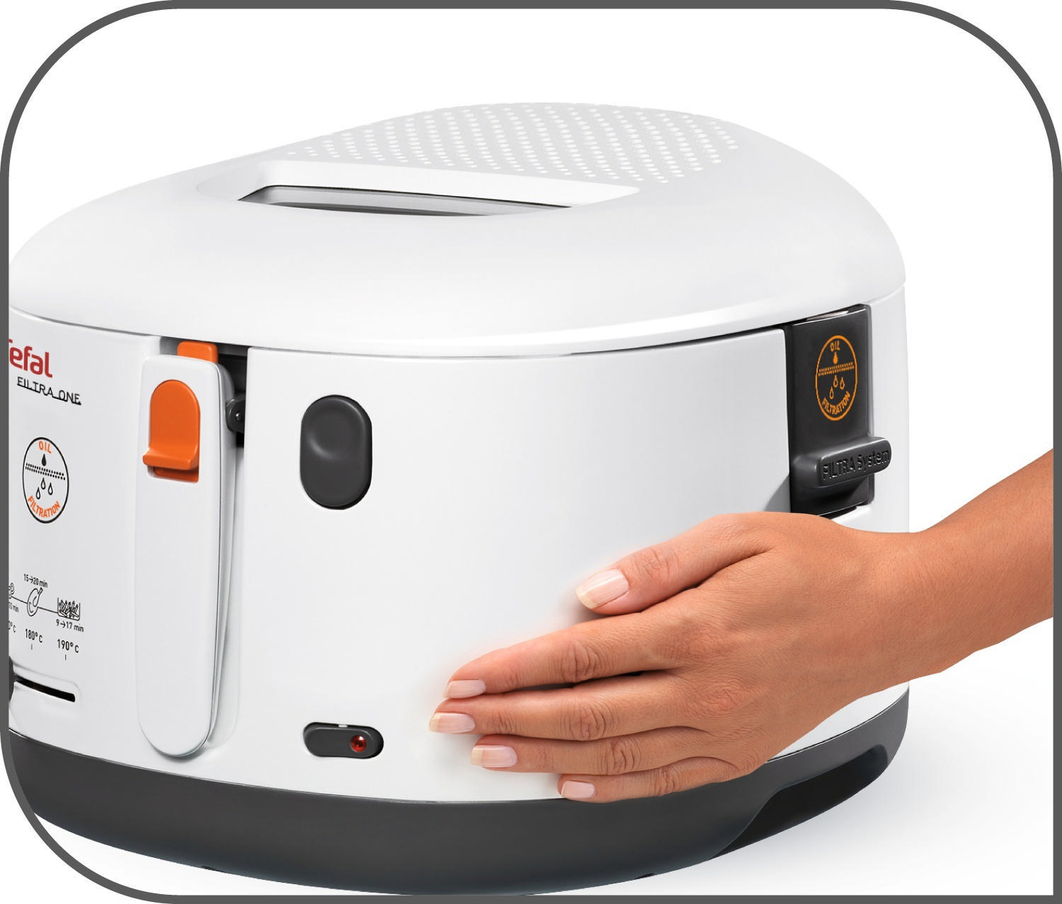 TEFAL FF 1631 Fritteuse 1900 Watt Weiß