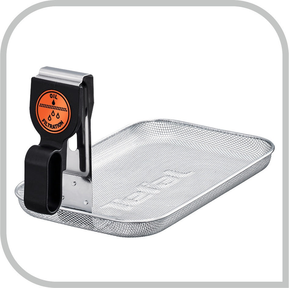 TEFAL FR5101 Filtra Pro Inox & Design Fritteuse 2300 Watt Edelstahl/Schwarz