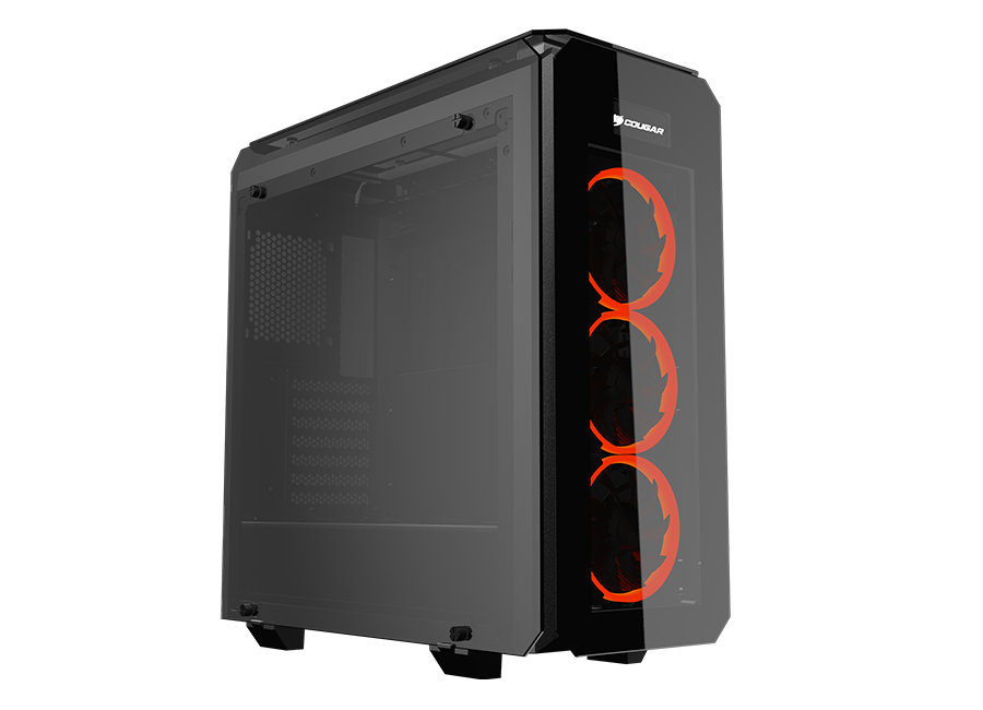 COUGAR PURITAS PC-Gehäuse, schwarz/transparent