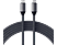 SATECHI TCC2M - Ladekabel USB-C zu USB-C (Grau/Schwarz)