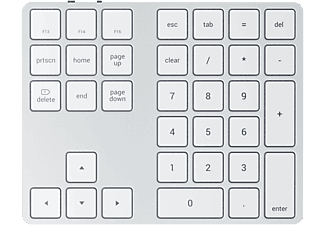 SATECHI Alu Extended Keypad ST-XLABKS - Clavier numérique (Argent)