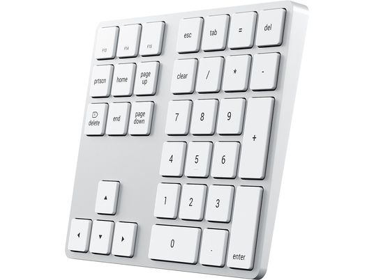 SATECHI Alu Extended Keypad ST-XLABKS - Tastiera numerica (Argento)
