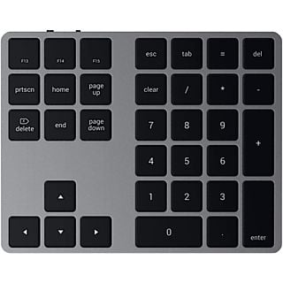SATECHI Alu Extended Keypad ST-XLABKM - Zahlentastatur (Grau)