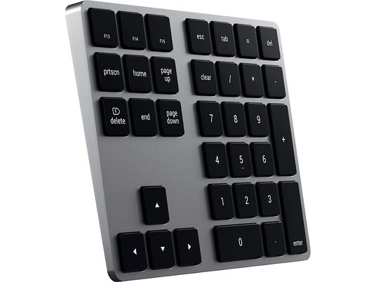 SATECHI Alu Extended Keypad ST-XLABKM - Zahlentastatur (Grau)