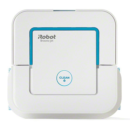 Robot friegasuelos - iRobot Braava jet 240, pulverizador de chorro a presión, friega y pasa la mopa