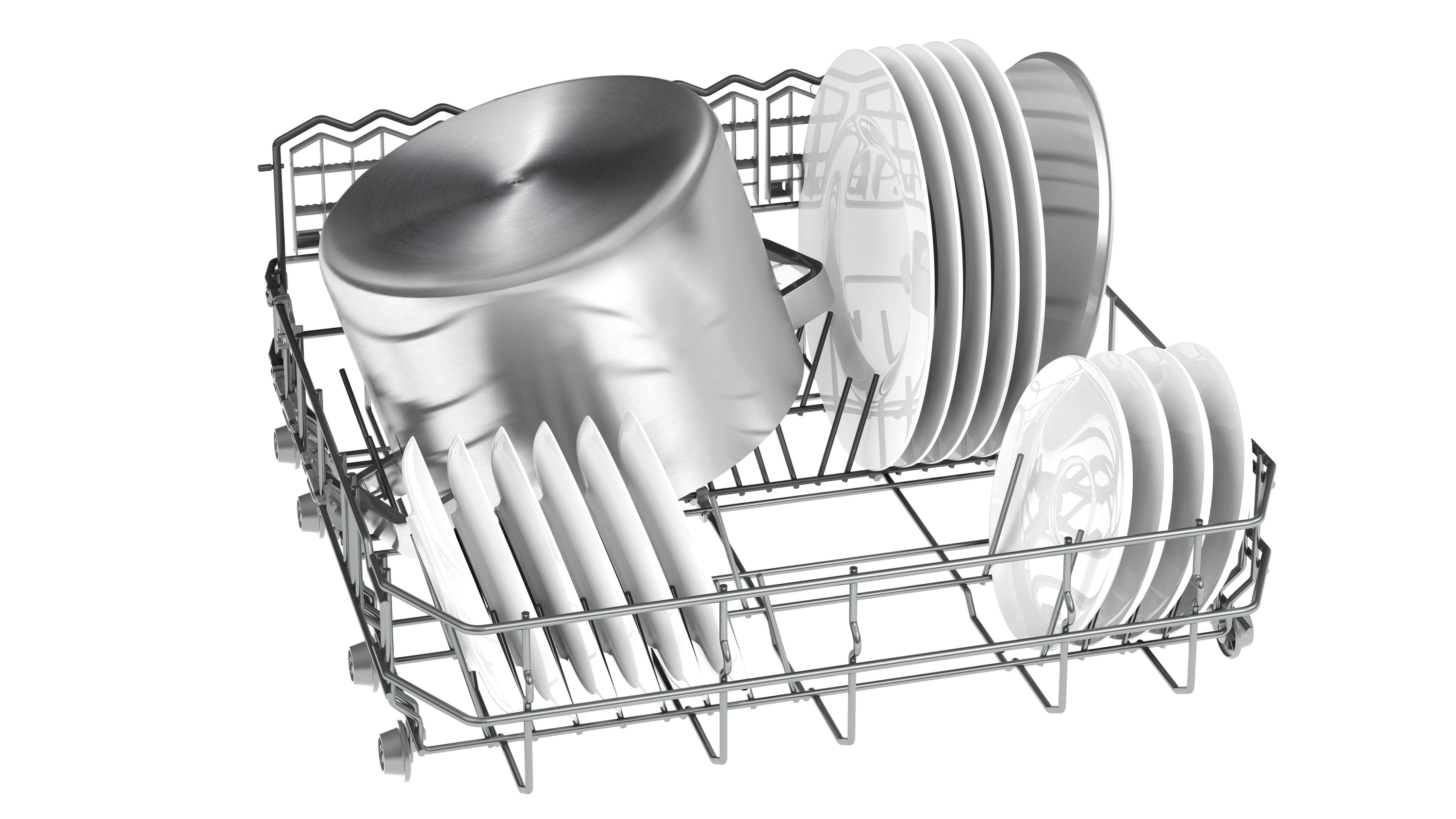 Lavavajillas - Bosch SMS25FI07E, A++, Inox