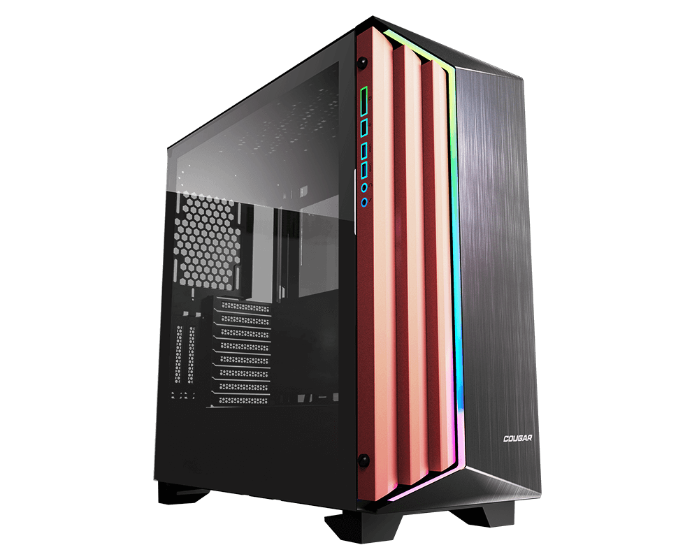 COUGAR DARK BLADER-S PC-Gehäuse, schwarz/orange