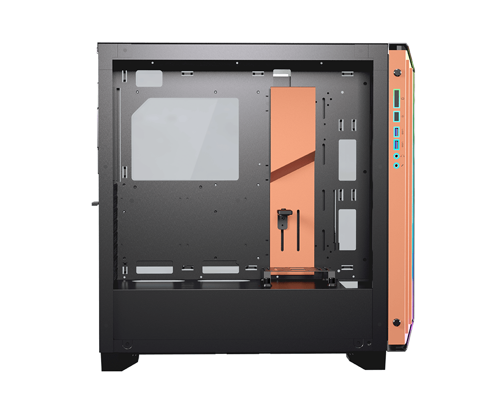 COUGAR DARK BLADER-S PC-Gehäuse, schwarz/orange