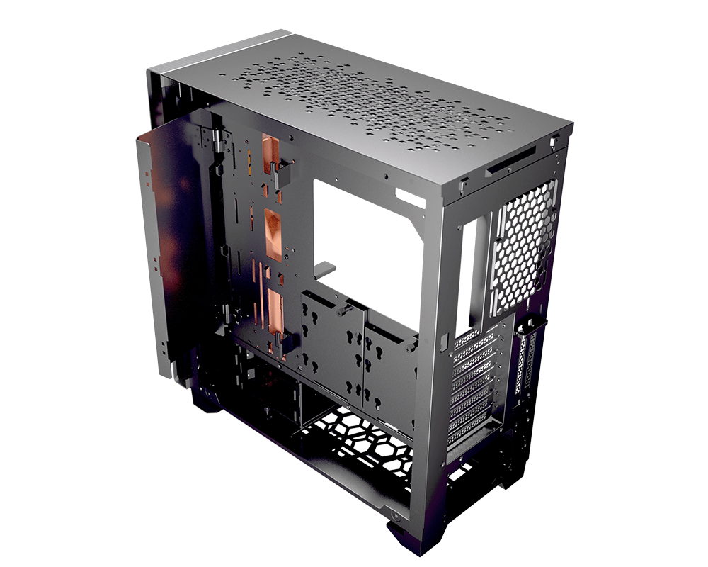 COUGAR DARK BLADER-S PC-Gehäuse, schwarz/orange