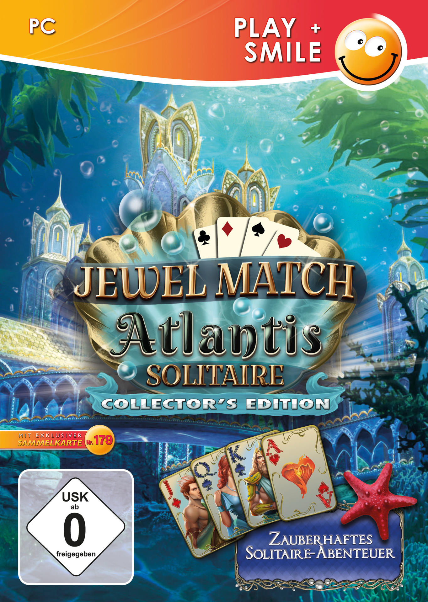 JEWEL MATCH ATLANTIS SOLITAIRE COLLECTORS EDITION - [PC