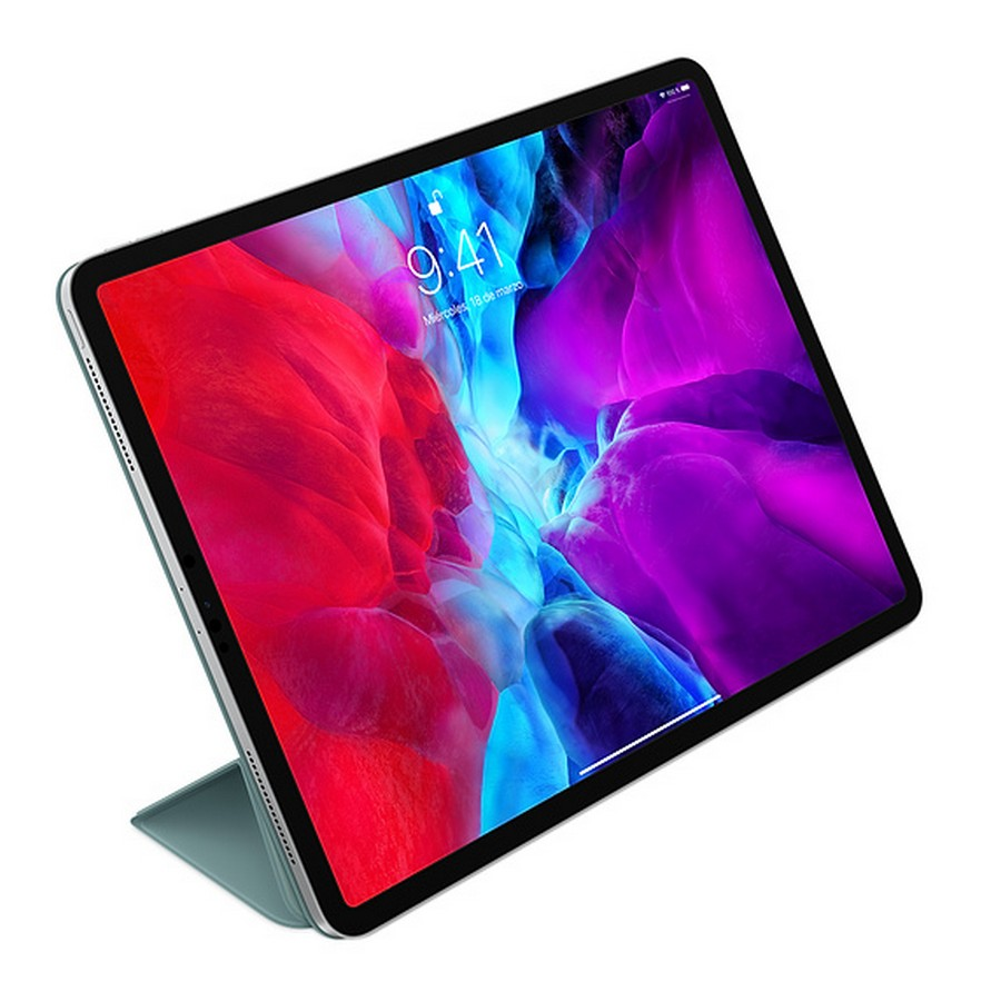 Funda tablet - Apple funda Smart Folio MXTE2ZM/A para iPad Pro de 12.9" (4ª gen), poliuretano, Cactus