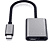 SATECHI TCACAM - USB-C Audio Adapter (Grau/Schwarz)
