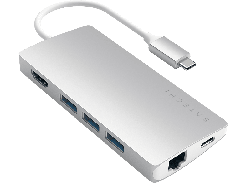 Satechi ST-TCMA2S laptop dock/port replicator USB 3.2 Gen 1 (3.1 Gen 1