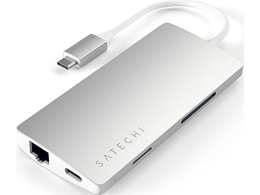 SATECHI ST-TCMA2S - Multiport Adapter (Silber)