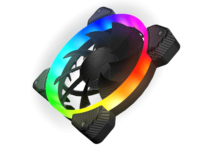 COUGAR VORTEX FCB 120 RGB COOLING KIT Gehäuselüfter, schwarz
