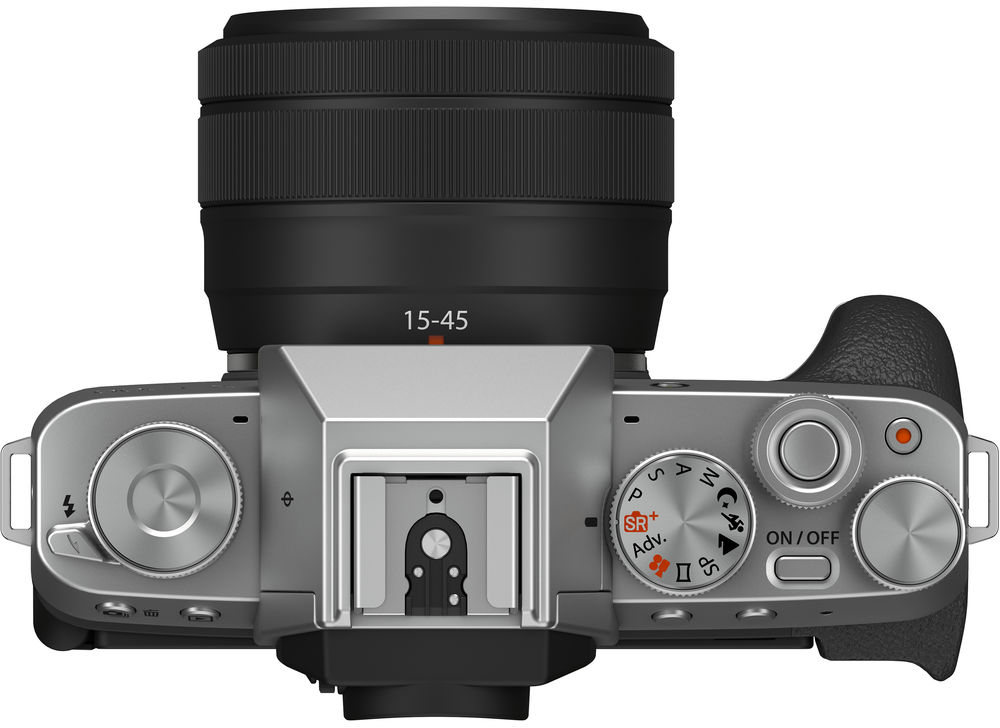 FUJIFILM X-T200 + XC 15-45 mm objektív kit, ezüst