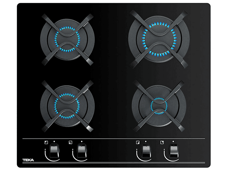 ENCIMERA A GAS GBC 64-G1 60 CM 4 QUEMADORES 60X51 CM