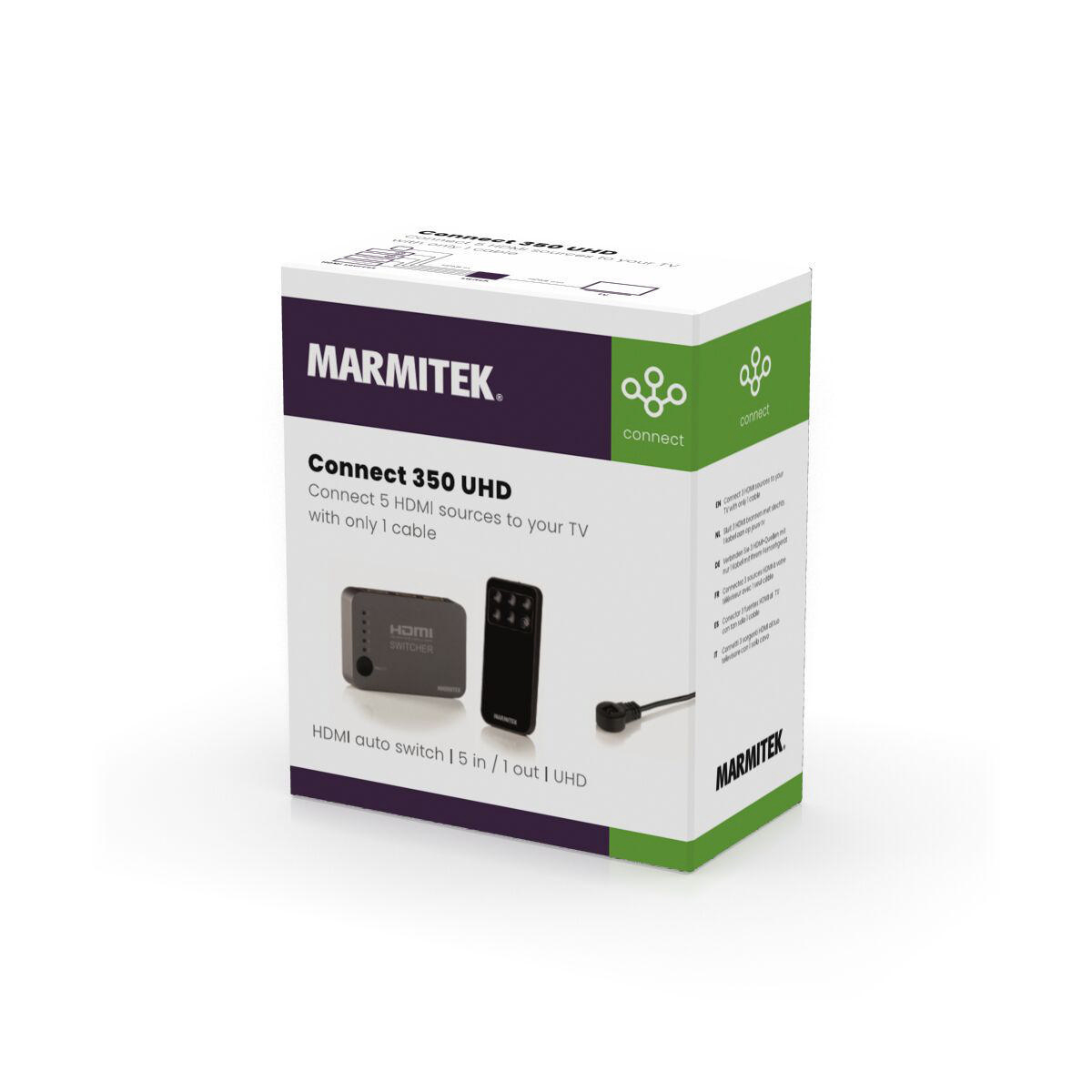 MARMITEK Connect 350 UHD, HDMI Splitter